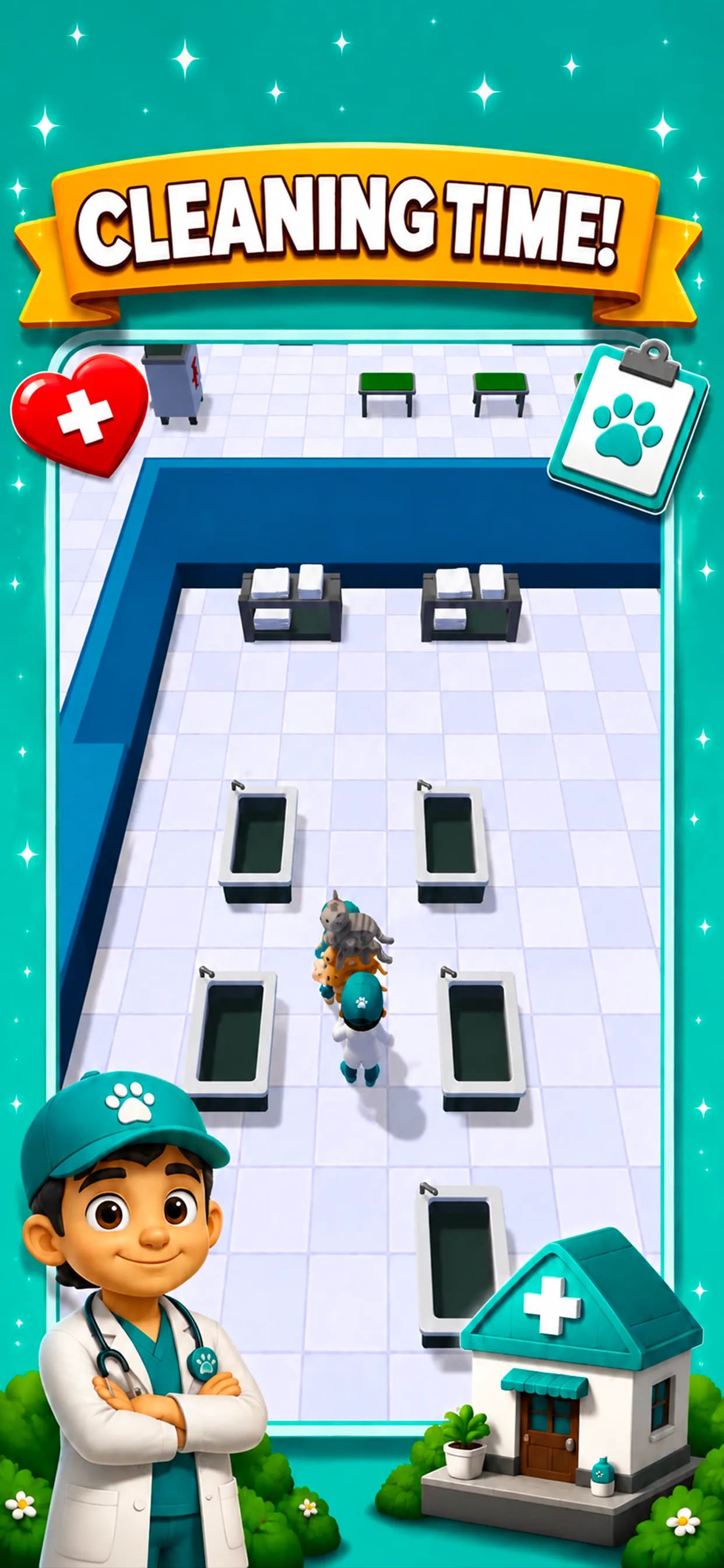 Vet Clinic İdle screenshot 5