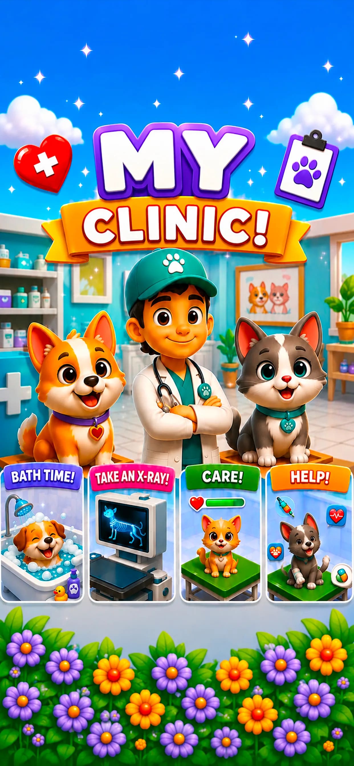 Vet Clinic İdle screenshot 2