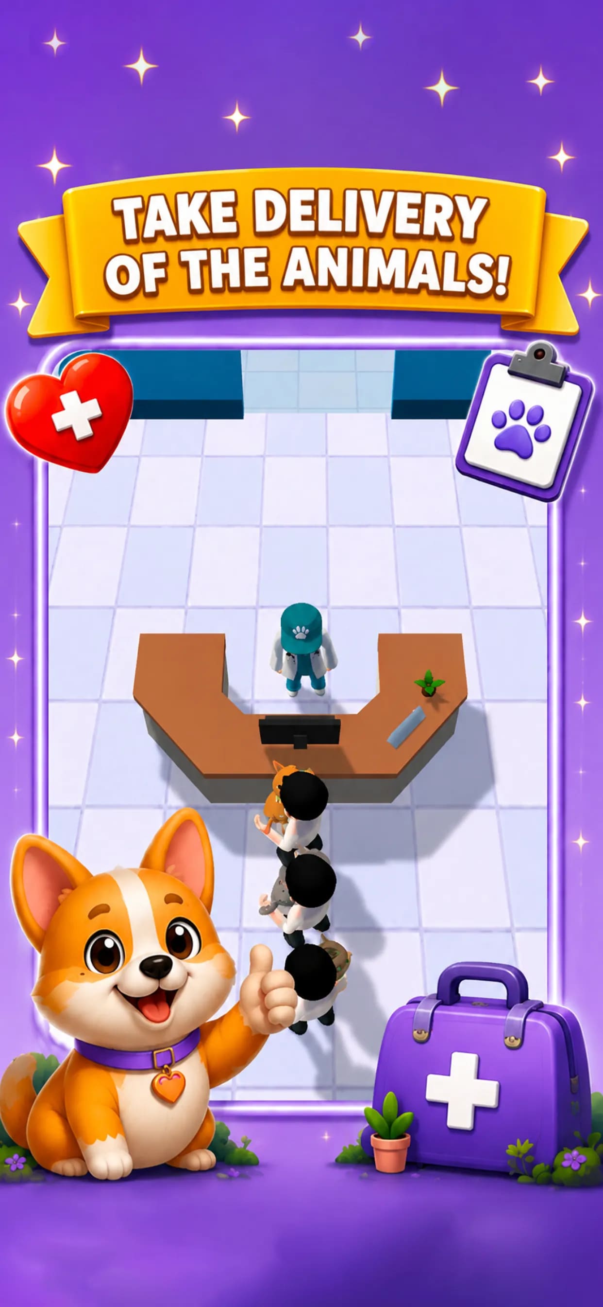 Vet Clinic İdle screenshot 3